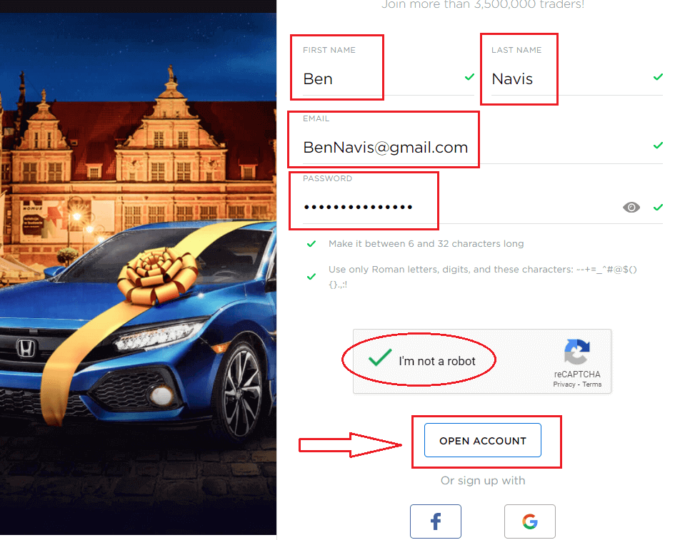 How to Sign Up and Login Account in OctaFX How to Sign Up and Login Account in OctaFX